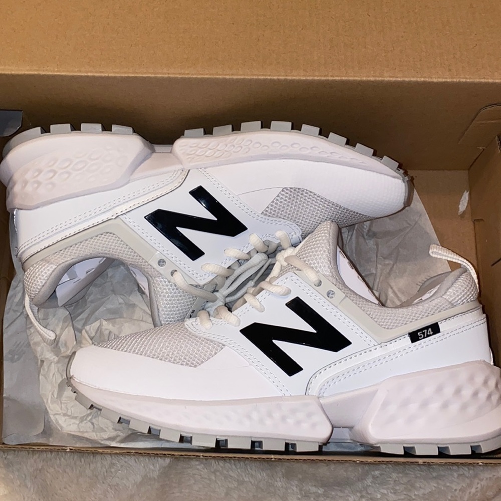 New Balance 574 D MS574KTC White Sneakers